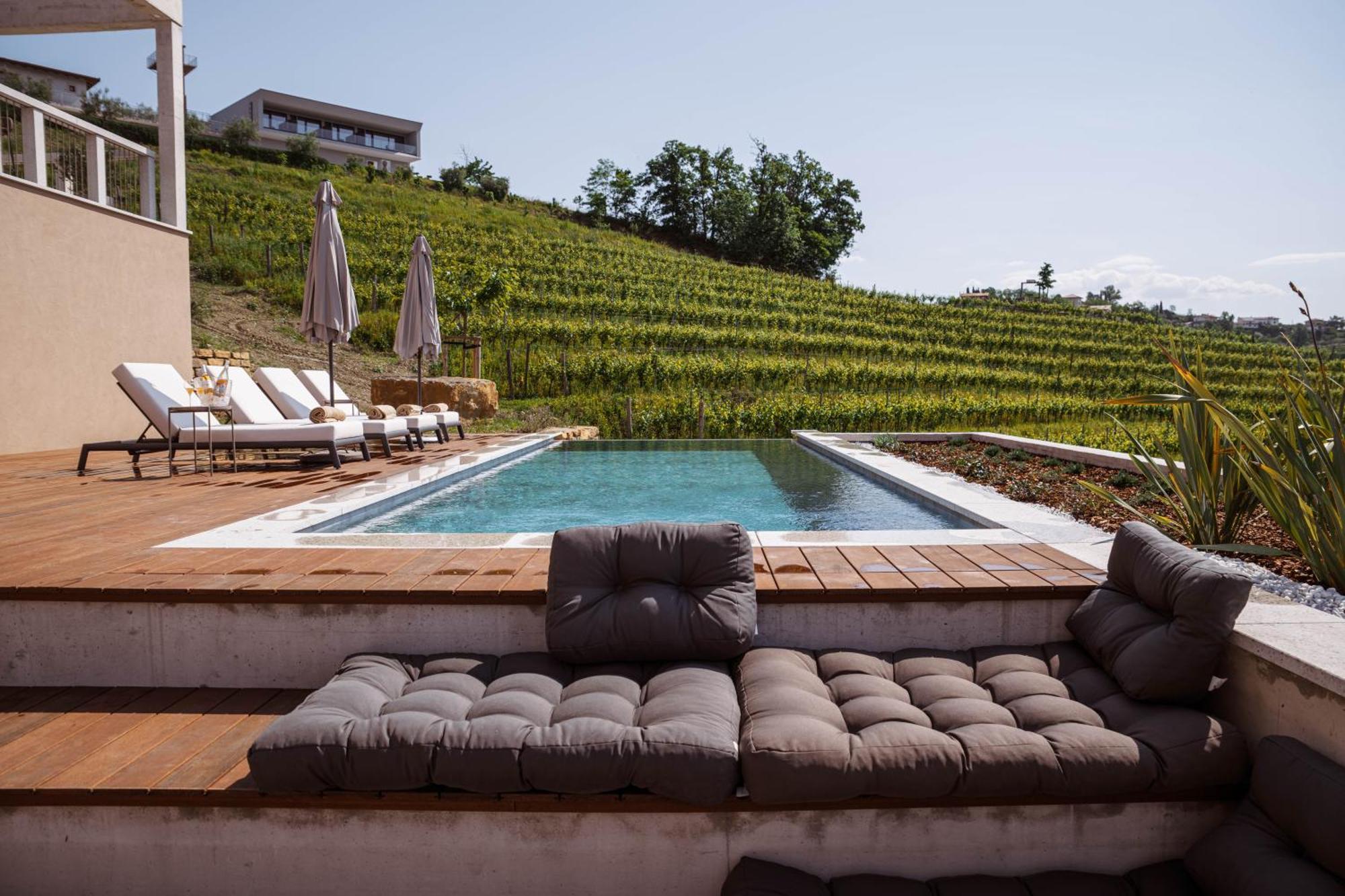 Posestvo Scurek Wine Bed & Breakfast Dobrovo Eksteriør bilde